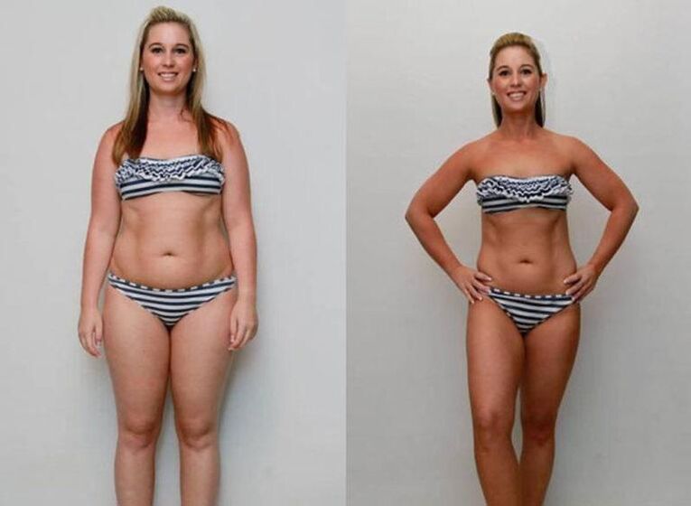 før og etter på en diettfavoritt