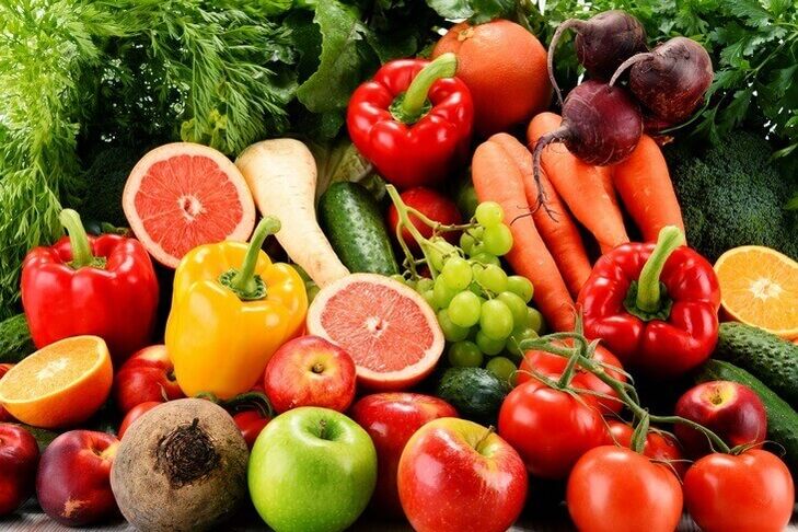 Ditt daglige kosthold for vekttap kan inneholde de fleste grønnsaker og frukt