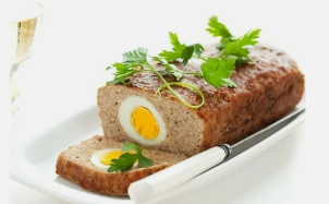 Meatloaf med egg på Dukan kosthold